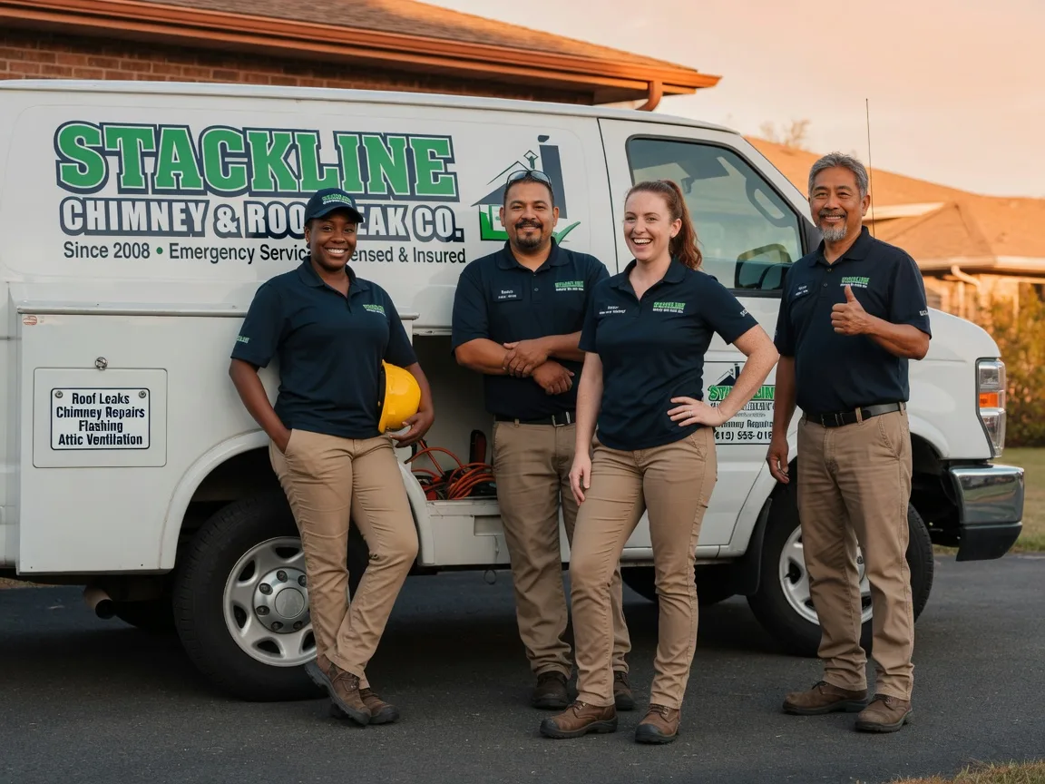 Chimney flashing repair company in Long Valley, SD
